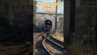 The amazing Tangmere steam train arrives Preston #trainspotting #steamtrain #locomotive #train