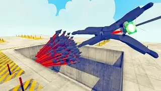 DANGEROUS FLIGHT THROUGH THE HOLE | TABS - Totally Accurate Battle Simulator