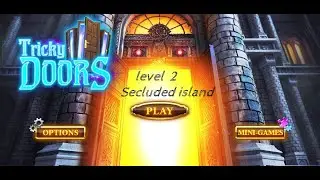 Tricky Doors walkthrough level 2 Secluded island