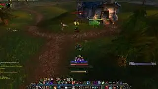 WOW Classic. 47 lock vs Skull rogue. World pvp