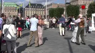 Kungen 40 år på tronen - Kungafamiljen på Lejonbacken, musik o dans, vattenspel