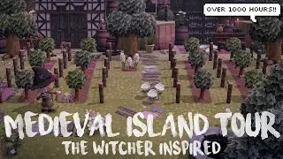 Dark Medieval Island Tour // Animal Crossing: New Horizons
