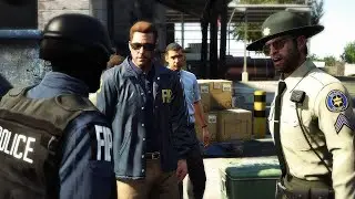 RP GTA V FIB-DAY 11 RUSSIAN SERVER!