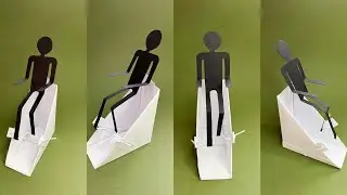 Humans walking automaton , automations diy craft