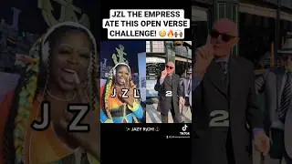 @JZLTheEmpress ATE this #openversechallenge ALL THE WAY UP!  #duet  #femalerap #newartist #blowup