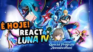 🔴 COLUMBINA FINALMENTE! ✨ React do Programa Especial da Luna 4 ou 6.3 de Genshin Impact