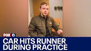 Car hits Wisconsin cross-country runner during practice | FOX6 News Milwaukee
