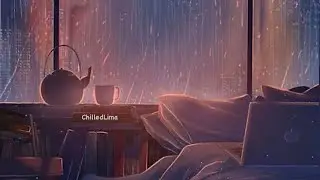 Escúchalo en tu iPhone - L O F I  /  lluvia y truenos