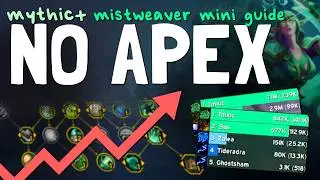 Mistweaver BIG Damage and Healing Mythic+ Build
