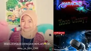 karaoke KULEPAS DENGAN IKHLAS duet bareng si manis vinny