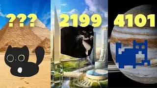 Maxwell the Cat Dance in Different years