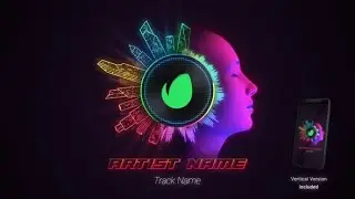 Neon Music Visualizer | After Effects Template