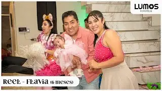 Reel Fiesta de Cumplemes Minnie Mouse | Flavia 6 meses | Servicio de fotografìa y filmación
