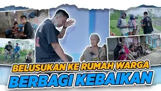 BAGI BAGI UANG BELUSUKAN KERUMAH WARGA