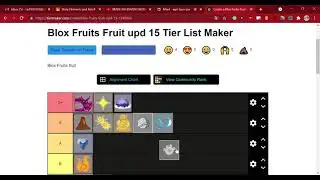 Blox Fruit tier list! update 15