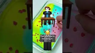 First battle💀💀:  Teacher VS Bacon #roblox #texttospeech #satisfying