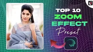 Top 10 Zoom In Effect Preset & XML In Alight Motion | Alight Motion Zoom Preset & XML | Tech Isolate