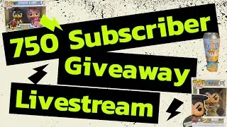 750 Subscriber Giveaway Livestream