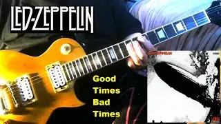 Led Zeppelin - Good Times, Bad Times - (modded) Indio 66 Goldtop