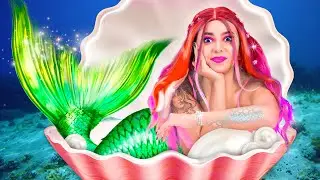 Мы Стали РУСАЛАМИ! | Хорошая русалка против плохой русалки в школе | Великолепные Русалки