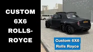 Custom 6X6 Rolls Royce