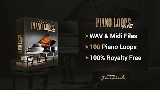 Piano Loops Vol.2 - 100 Royalty Free Piano Loops! by Jurrivh
