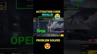 Activation code Invalid Please Enter Again Problem Solve in Free Fire OB44 Advance Server #freefire