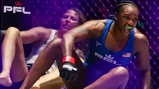 Claressa Shields Edges Kelsey Desantis in 3rd PFL Fight! Getting Better! Fight Reaction!