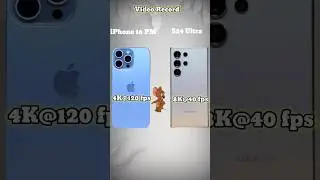 IPhone 16 PM vs Samsung S24 Ultra #16promax