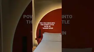 CUTE BOUTIQUE HOTEL IN MADRID SPAIN #traveltips #travel #hotels