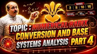 Radix Conversion  Decimal to Binary, Octal & Hexadecimal  Number System Explained Part 4