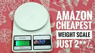 Electronic weight scale - 200/- | Cheapest weight scale machine