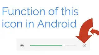 Function of icon 