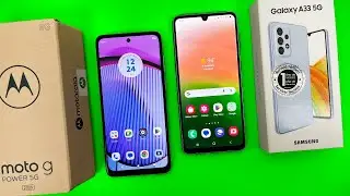 Motorola Moto G Power 5G vs Samsung Galaxy A33 5G