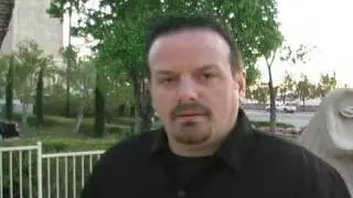 Jim outside the Luxor