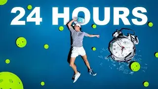 I Played Pickleball For 24 Hours Straight!