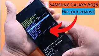 Samsung Galaxy A03S 2021 Bypass A037F FRP Android 11 | samsung a03s frp bypass