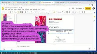CUSTOM MADE SIJIL MENGGUNAKAN CERTIFY'EM BAGI KUIZ DENGAN GOOGLE FORM