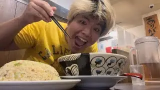 (飯テロ)体重約100キロおおかみがラーメン食べる