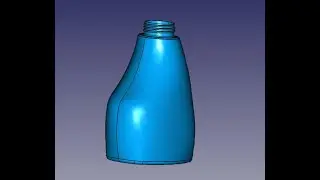 FreeCad Бутылка