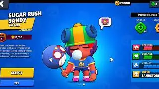 Brawl Stars- Sugar Rush Sandy