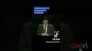 pantallazo azul en presentación de Windows 98