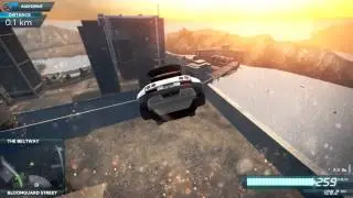 Need For Speed Most Wanted 2012 Jump over Managio Hotel
