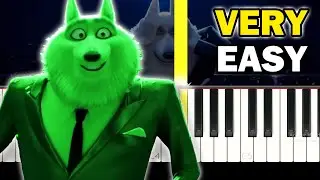 Sing 2 - McDonalds Auditions - VERY EASY Piano tutorial