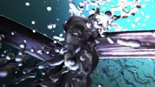 fluid simulation in Blender