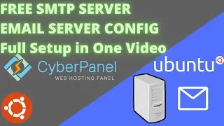 Cyberpanel 2.0 Free Email Server and Smtp Server Setup On Ubuntu | Oracle Cloud | Lifetime Free