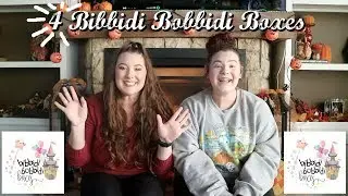 UNBOXING 4 BIBBIDI BOBBIDI BOXES!!!