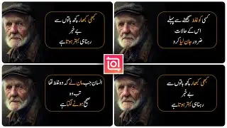 How To Make Urdu Aqwal Videos | Double Color Text | Urdu Quotes Video Editing