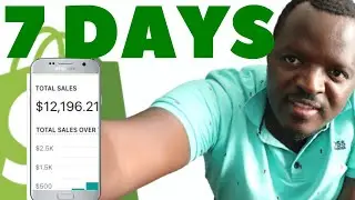 I Tried Dropshipping For 7 Days In Africa