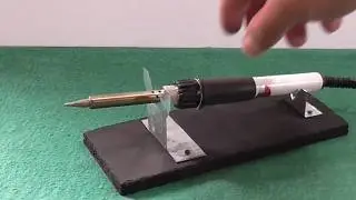 How to make homemade soldering iron stands (very easy to make)